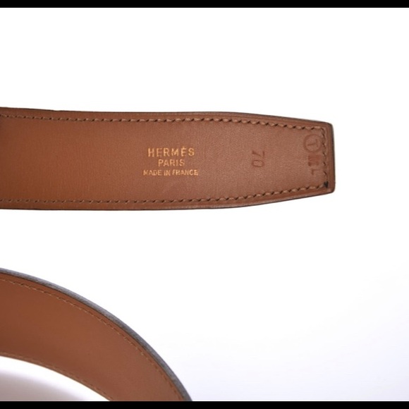 Hermes Box Adjustable Kelly 70 Belt in Black - Picture 7 of 8